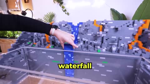I Built LEGO Minecraft for a Real Axolotl