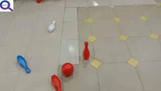 Kids Bowling Game Video Viral