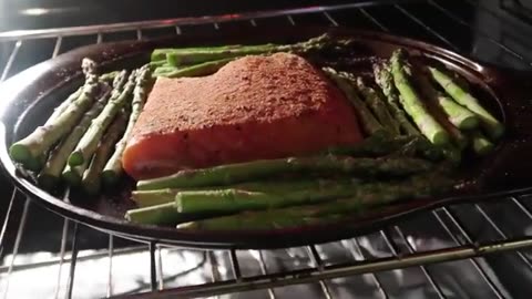 HEALTHY DINNER recipe with SALMON family of 6 healthy dinner +cook with me