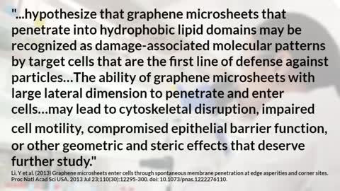 Shedding, Vaccines and Graphene Machines
