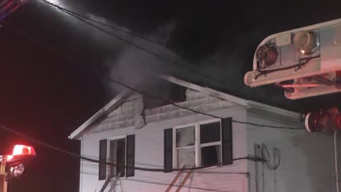 Media footage: Structure Fire - Boonton, NJ 12-16/17/2023