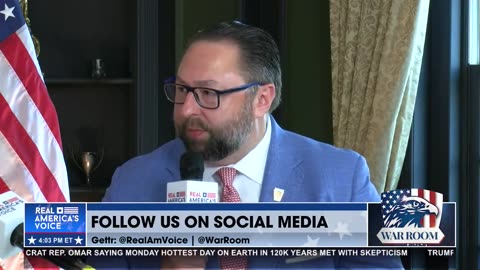 Jason Miller joins Natalie Winters on War Room LIVE from Bedminster, NJ