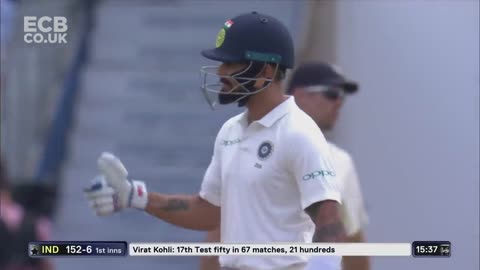 Kohli's FIRST Test Century in England! _ Edgbaston 2018 _ England Cricket