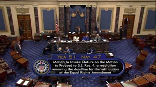 Equal Rights Amendment fails in Senate