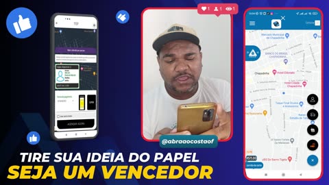 App Carona - Conhecendo Principais Funções App Motoris e App Passageiro