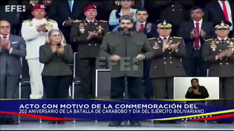 Maduro envía un "abrazo de solidaridad y apoyo" a Putin tras rebelión de grupo armado
