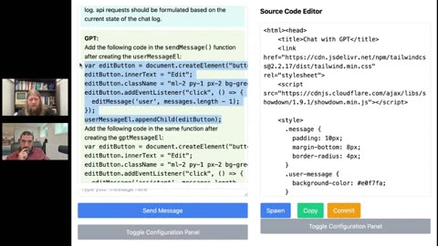 Workstream: Live-coding a better ChatGPT UI (or at least trying) - Day 6