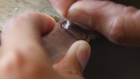 04: Handcrafted by Big Brother, men's ring. Making your own ring has a different meaning.