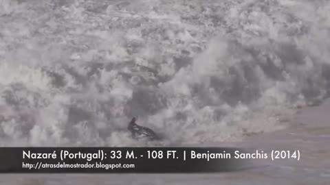 The biggest waves ever surfed in history