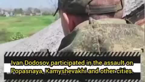 Pride of Tatarstan. Major Ivan Dodosov, a local of the town of Pestretsy