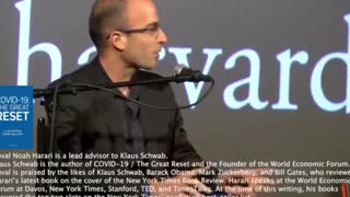 Yuval Harari admitting ambition of engineering eternal life (Gilgamesh Project)