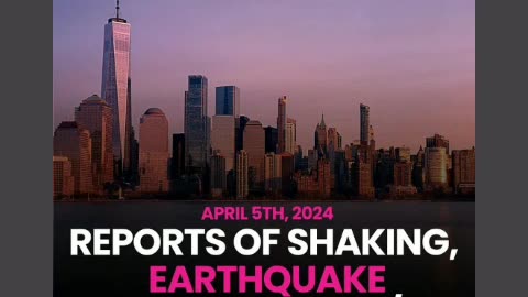 Earthquake hits new york and new jersey 4/5/24
