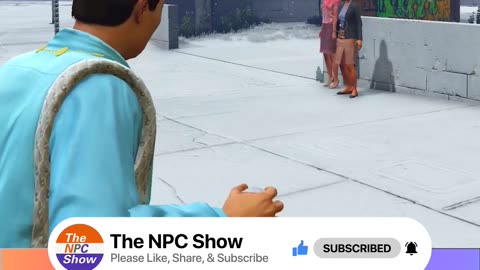 Throwing Snowballs At NPCs In Grand Theft Auto Online During Winter Holidays