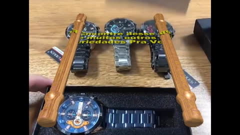 Relógios dos mais lindos na fg variedades pra vc shop Vd2