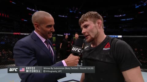 Bryce Mitchell Post-Fight Interview - UFC Washington DC