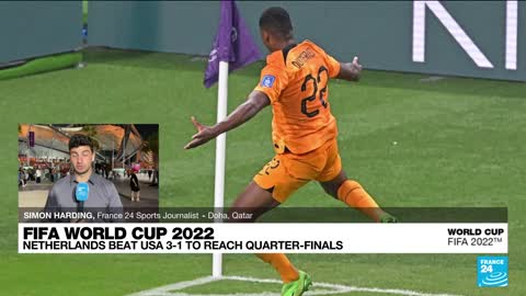World Cup 2022: Netherlands beat USA 3-1 to reach quarter-finals • FRANCE 24 English