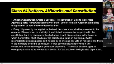 Arizona State Constitution Class #4 Part 2