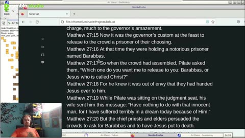 Faith Devlog Gaming Stream - Ep: 037 - Reading Matthew 27