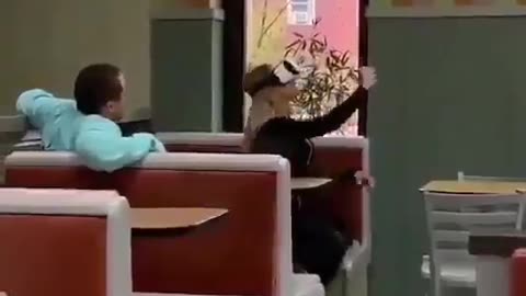 Guy kicks the shit out of a VR guy his girl is cheating on him with😆🤣😂