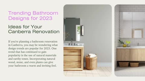 Expert Bathroom Renovations in Canberra - Transform Your Space Today