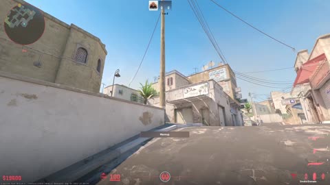 Dust2 A - Door Smoke from Pit CS2