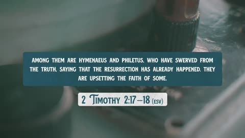 2 Timothy Session 3