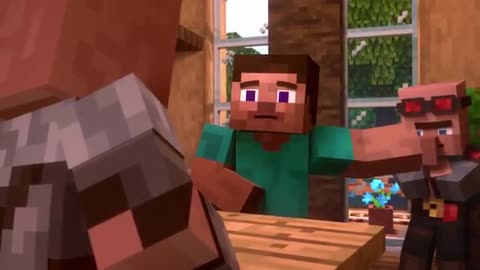 RISE OF THE PILLAGERS - Alex and Steve life (Minecraft Animation)