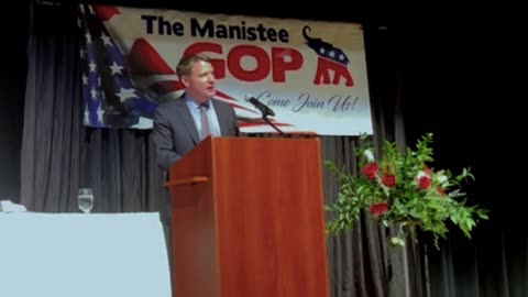 Mike Davis Delivered Keynote Speech at Manistee County Michigan Lincoln Day Dinner