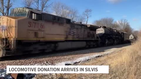 Full steam ahead _ Union Pacific donates locomotives to Railroading Heritage of Midwest America