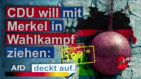 CDU will mit Merkel in Wahlkampf ziehen: Diese Partei hat NICHTS gelernt!