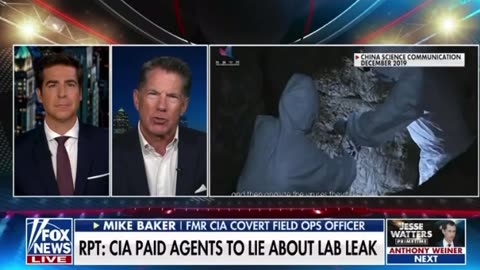 The CIA paid people off about the man made virus lab leak 👀