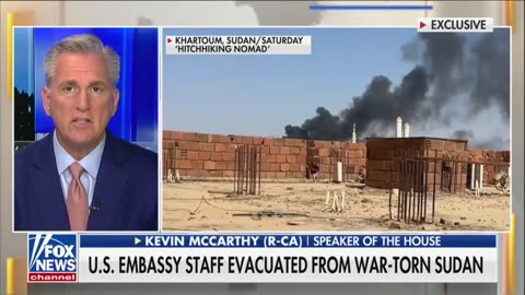 Kevin McCarthy: It Came to This In Sudan Directly Because of Biden