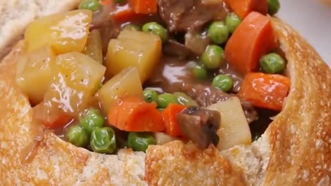 Food | Cook | Cooking | Tasty - Disneyland s Slow-Cooked Beef Stew Bread Bowl