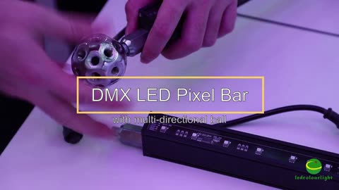 LEDCOLOURLIGHT DMX LED Pixel Bar Light