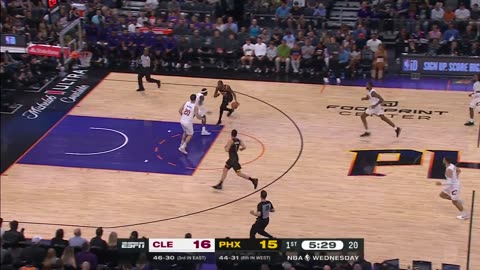 NBA: Durant Connects with Mid-Range Fadeaway! Cavs vs. Suns