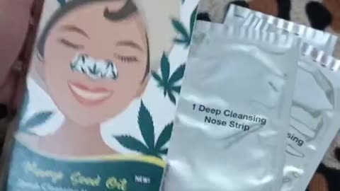Hemp seed oil nose pore strips review | fiza farrukh