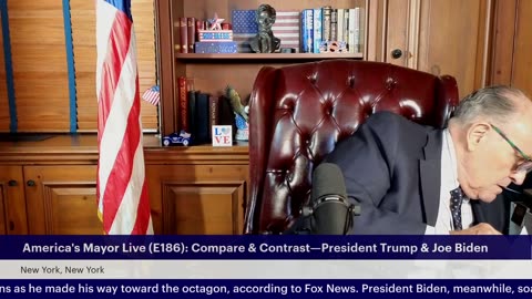 America's Mayor Live (E186): Compare & Contrast—President Donald Trump & Joe Biden