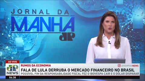 Fala de Lula impacta mercado financeiro do Brasil