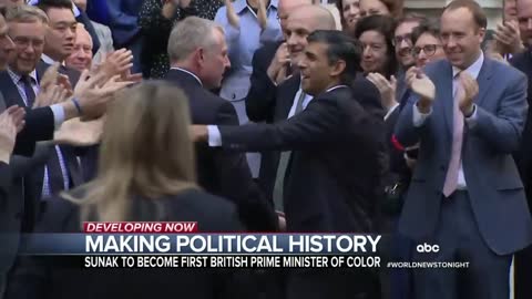 Rishi Sunak to become Britain's 1st prime minister of color