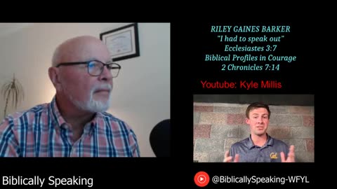 "I Had to Speak Out" | Biblically Speaking