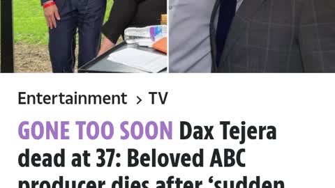 Dax Tejera, Vaccinated ABC Producer, Dies Suddenly
