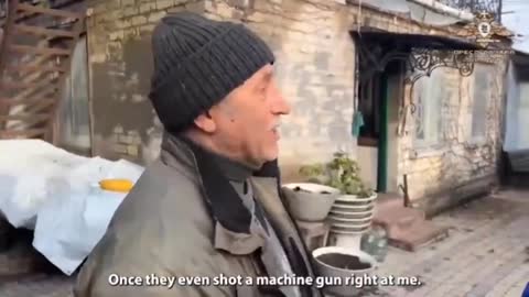 Pensioner from village of Peski told how Ukrainian military harassed him