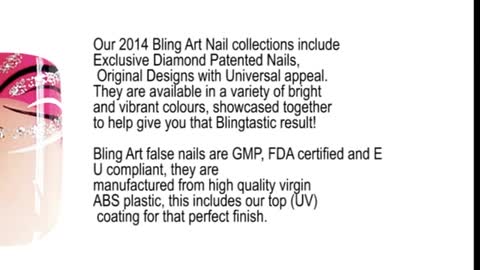 Original Pink Glitter Wave Collection by Bling Art