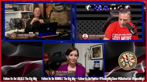 Aug 28 2023 - Dr. Jan Halper w/ The Big Mig > The MILITARY Is In Charge + Trump Is CIC