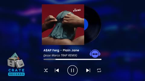 A$AP Ferg - Plain Jane (Jesse Marco TRAP REMIX) | Crate Records