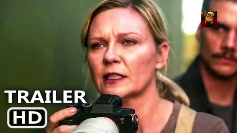 CIVIL WAR Trailer (2024) Kirsten Dunst, Alex Garland, A24 Movie