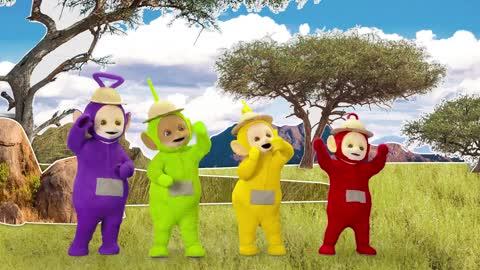 Teletubbies _ Safari Party _ Ready, Steady, Go! (Official Video) _ Music For Kids