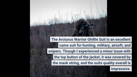 Customer Reviews: Arcturus Warrior Ghillie Suit - Camouflage Hunting Suit for Men, Military, Hu...