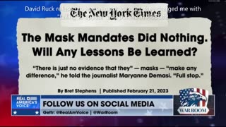 "Experts" Finally Admit Masks Never Worked