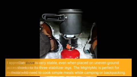Honest Comments: Jetboil MightyMo Ultralight and Compact Camping and Backpacking Stove